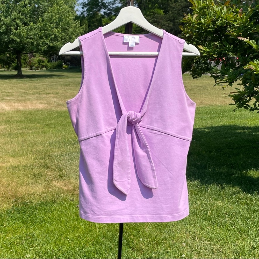 Loft Clothes Medium Purple Tank Top